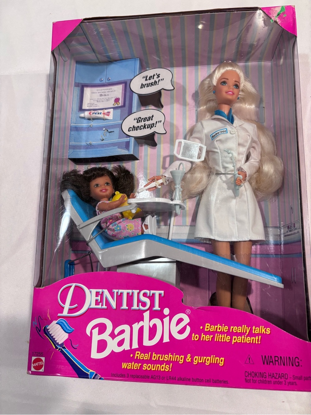 Barbie Dentist Playset - Pink & Blue